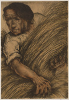 KG 16019
<br/>
Boerin met korenschoof
<br/>
<em>Eekman, Nicolaas Mathijs (1889-1973)</em>